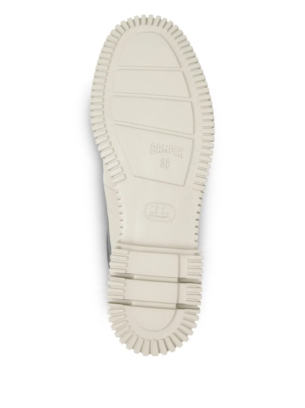 Camper Pix lace-up chunky Oxford shoes Grey
