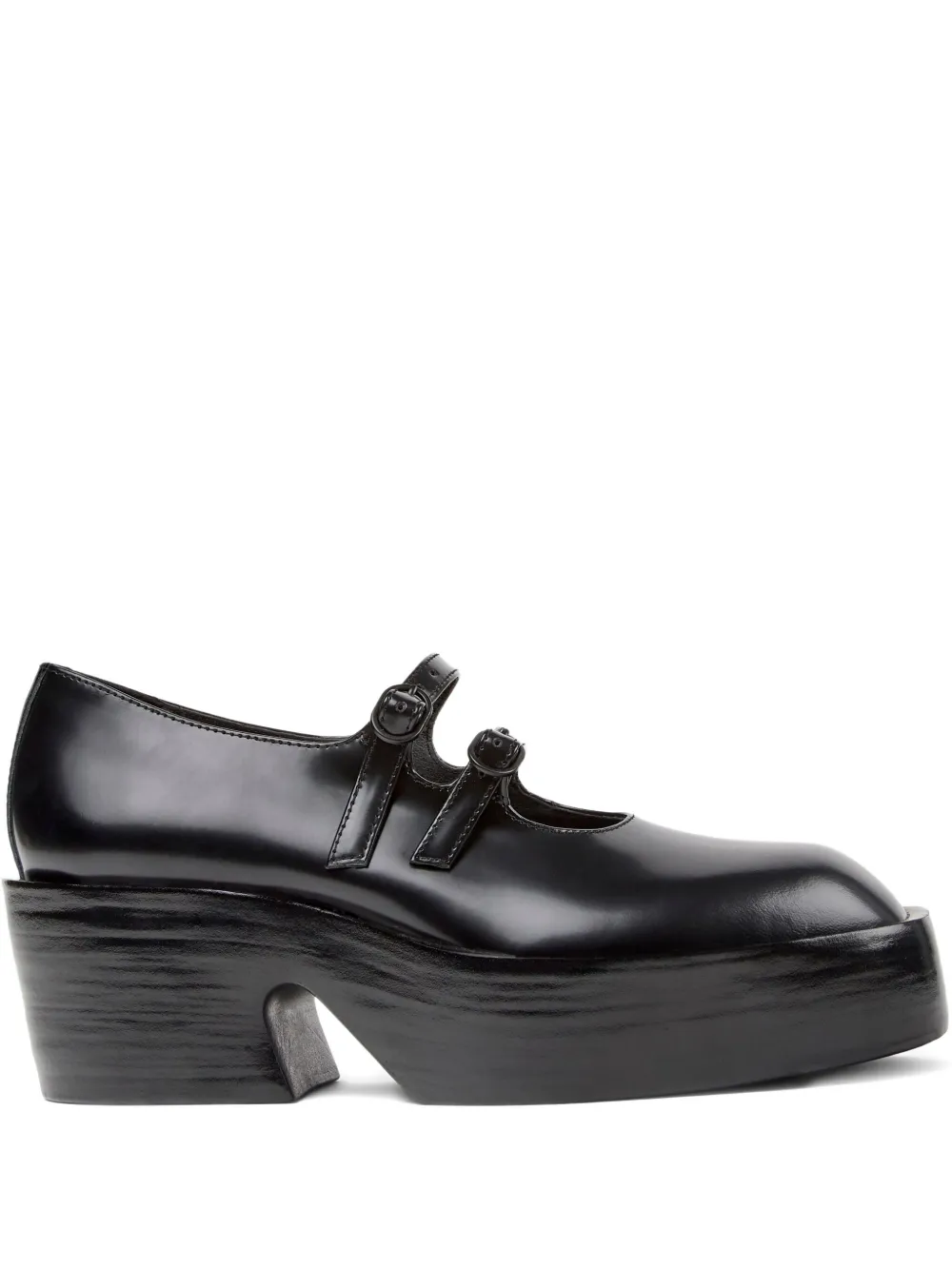 Camper Billie buckle-strap pumps Black
