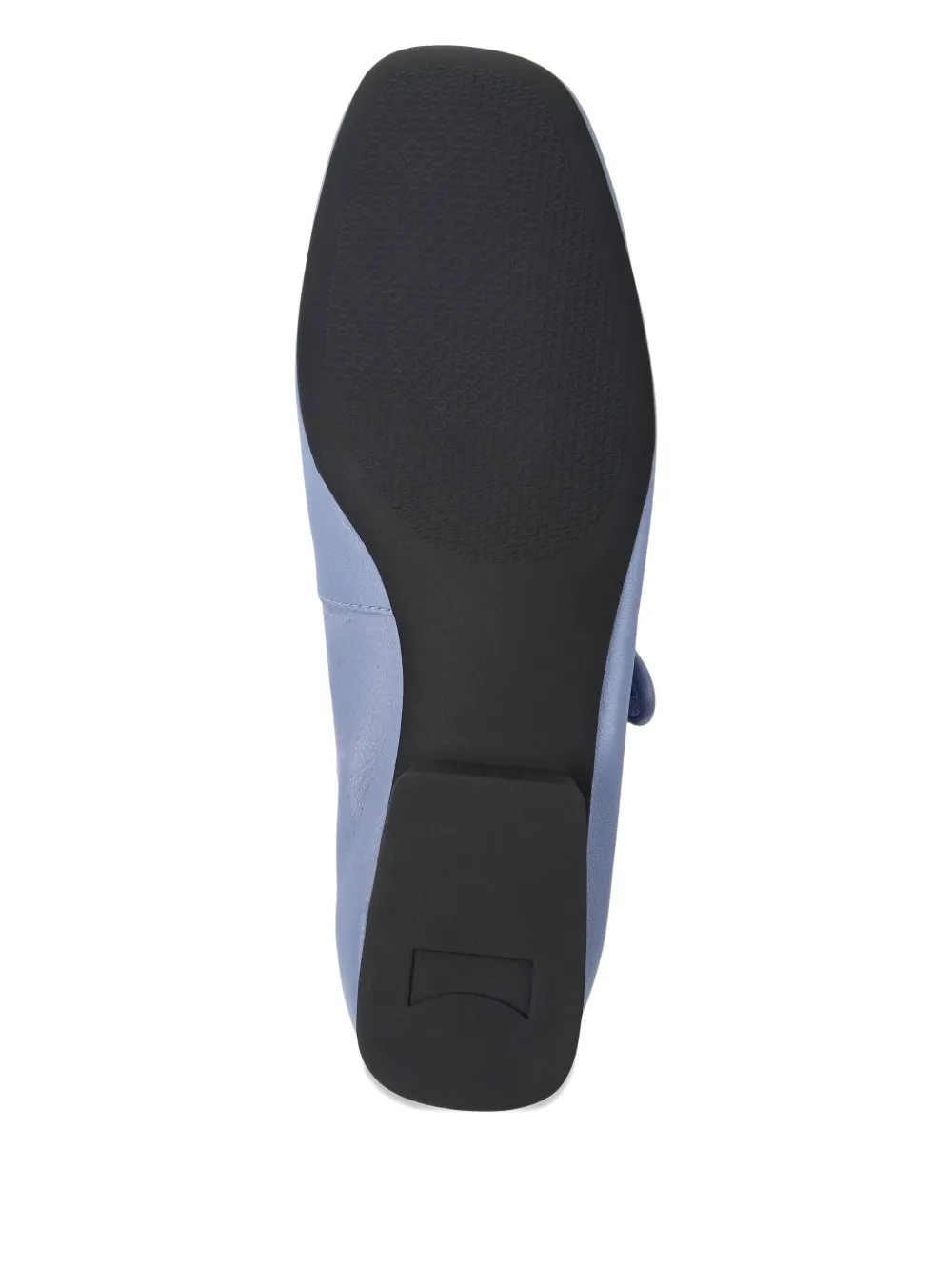 Camper Casi Myra leren ballerina's met gespband Blauw