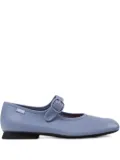 Camper Casi Myra buckle-strap leather ballet flats - Blue