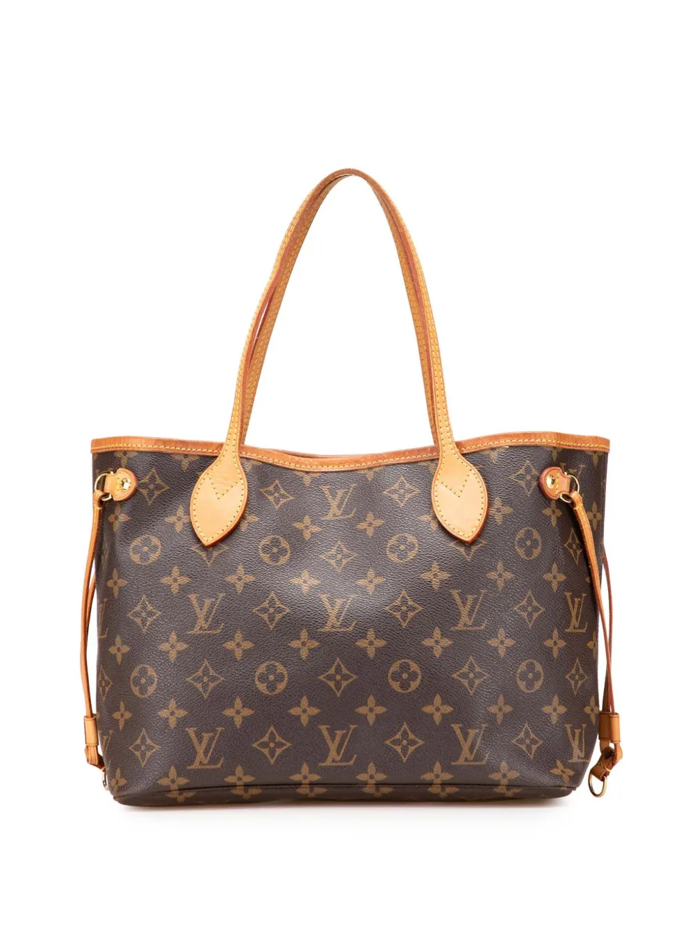 Louis Vuitton Pre-Owned 2012 モノグラム ネヴァーフル PM トートバッグ - ブラウン Louis Vuitton Pre-Owned 2012 モノグラム ネヴァーフル PM トートバッグ - ブラウン
