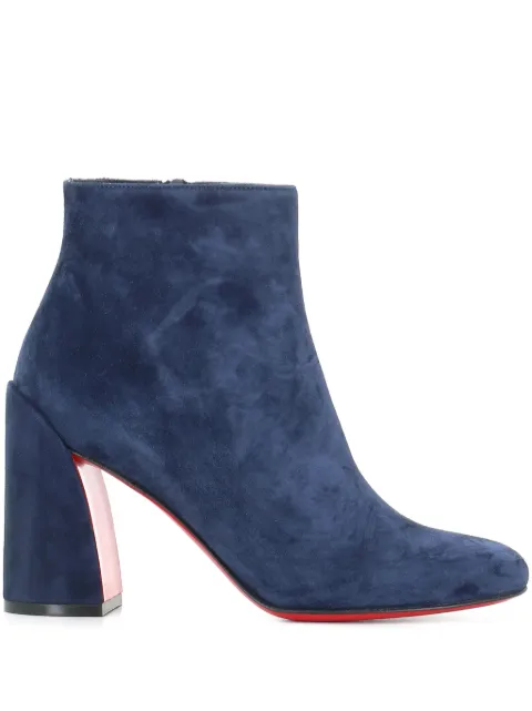 Christian Louboutin 85mm Turela block-heel suede boots