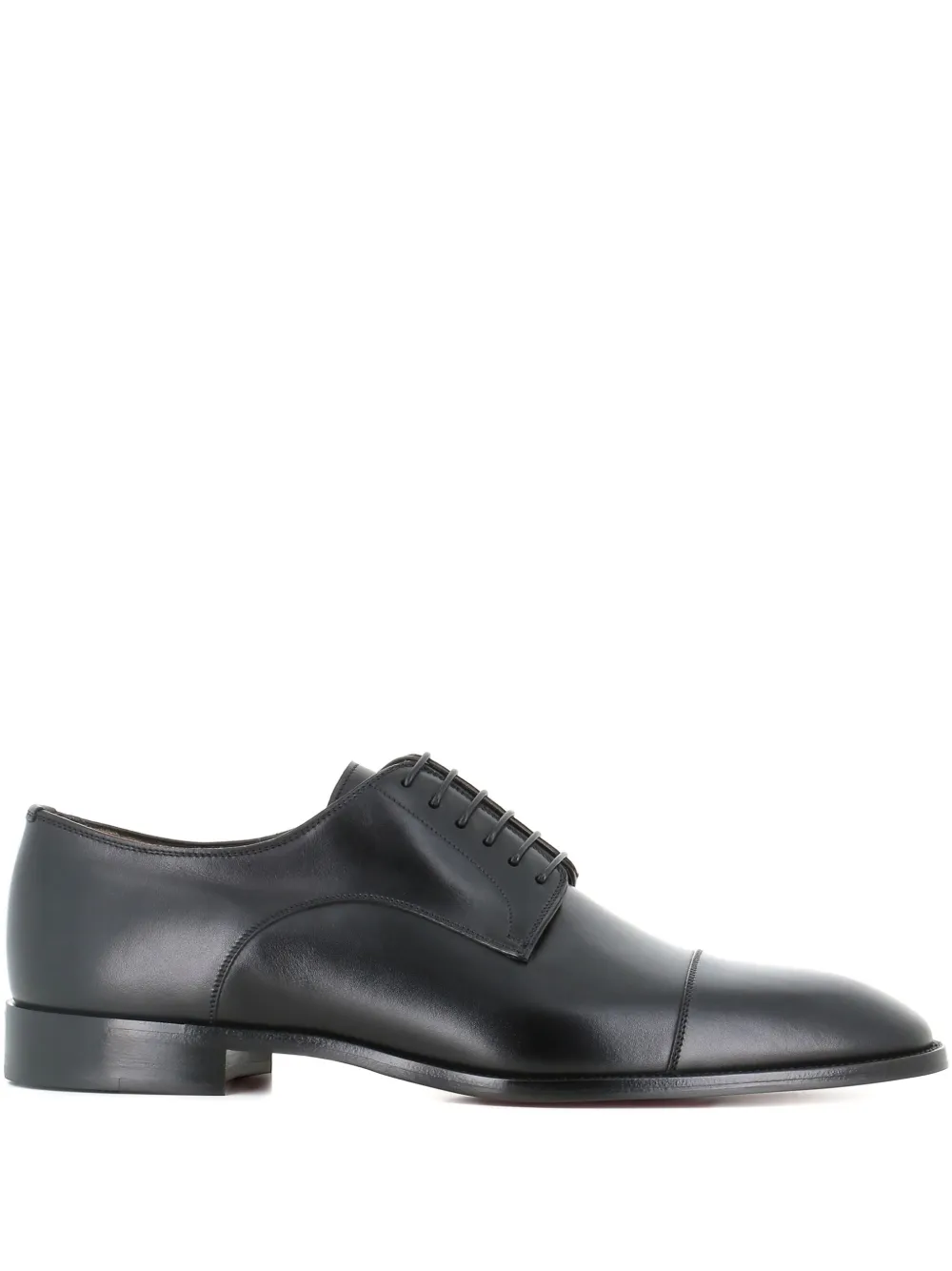 Christian Louboutin Top 5 leather derby shoes | Black | Image 1