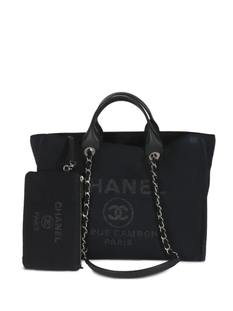 CHANEL Pre-Owned Große Deauville Tote Bag