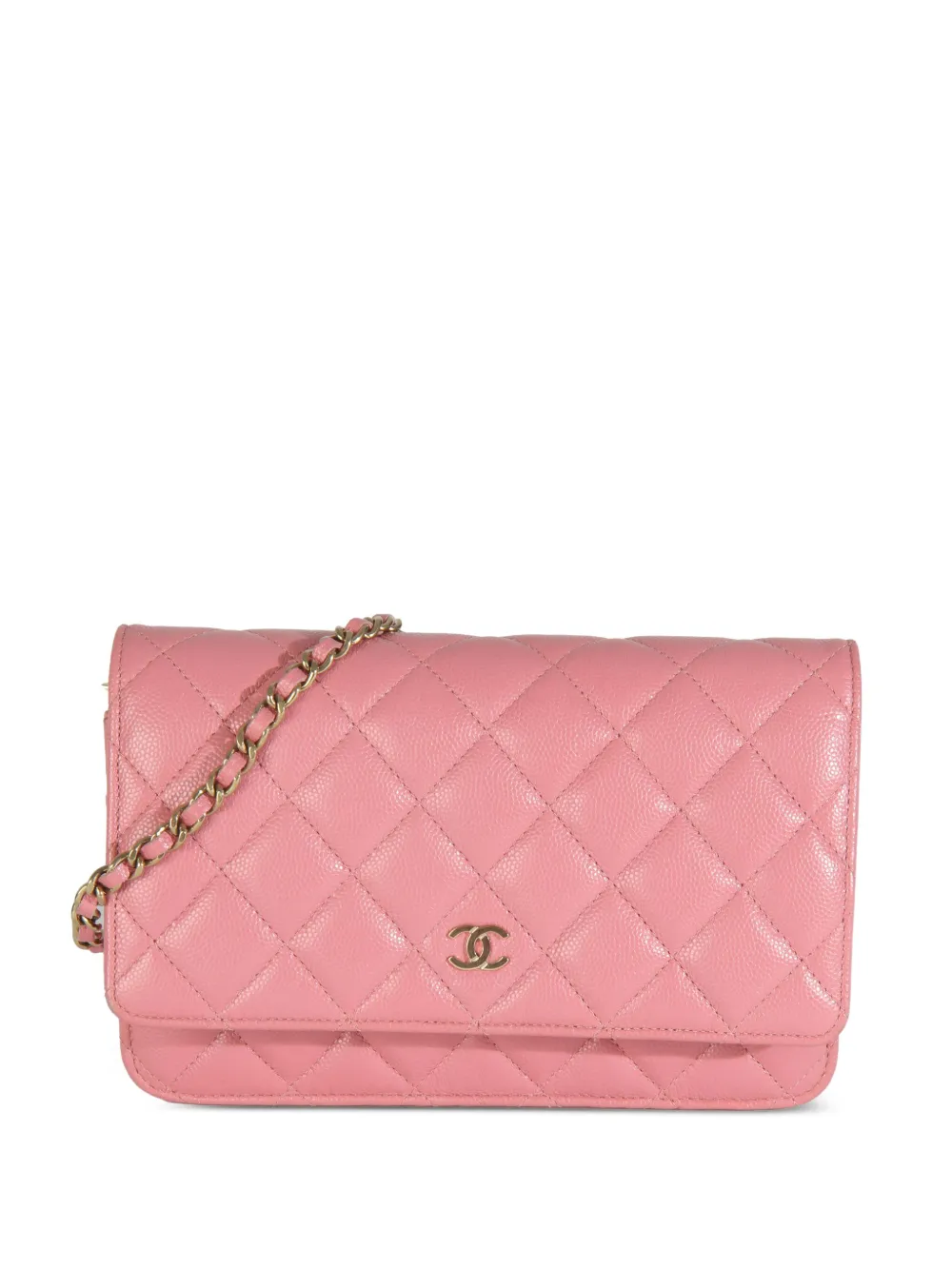 CHANEL Pre-Owned チェーンウォレット - ピンク CHANEL Pre-Owned チェーンウォレット - ピンク