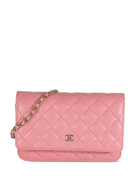 CHANEL Pre-Owned quilted wallet on chain