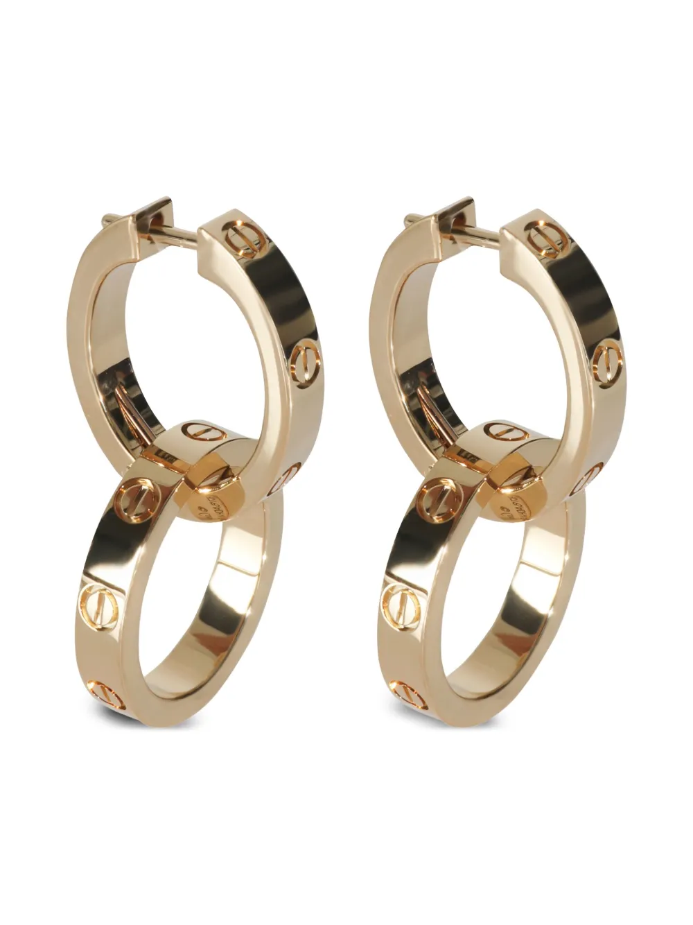 Cartier 18K yellow gold Love earrings | Pre-Owned | Image 2