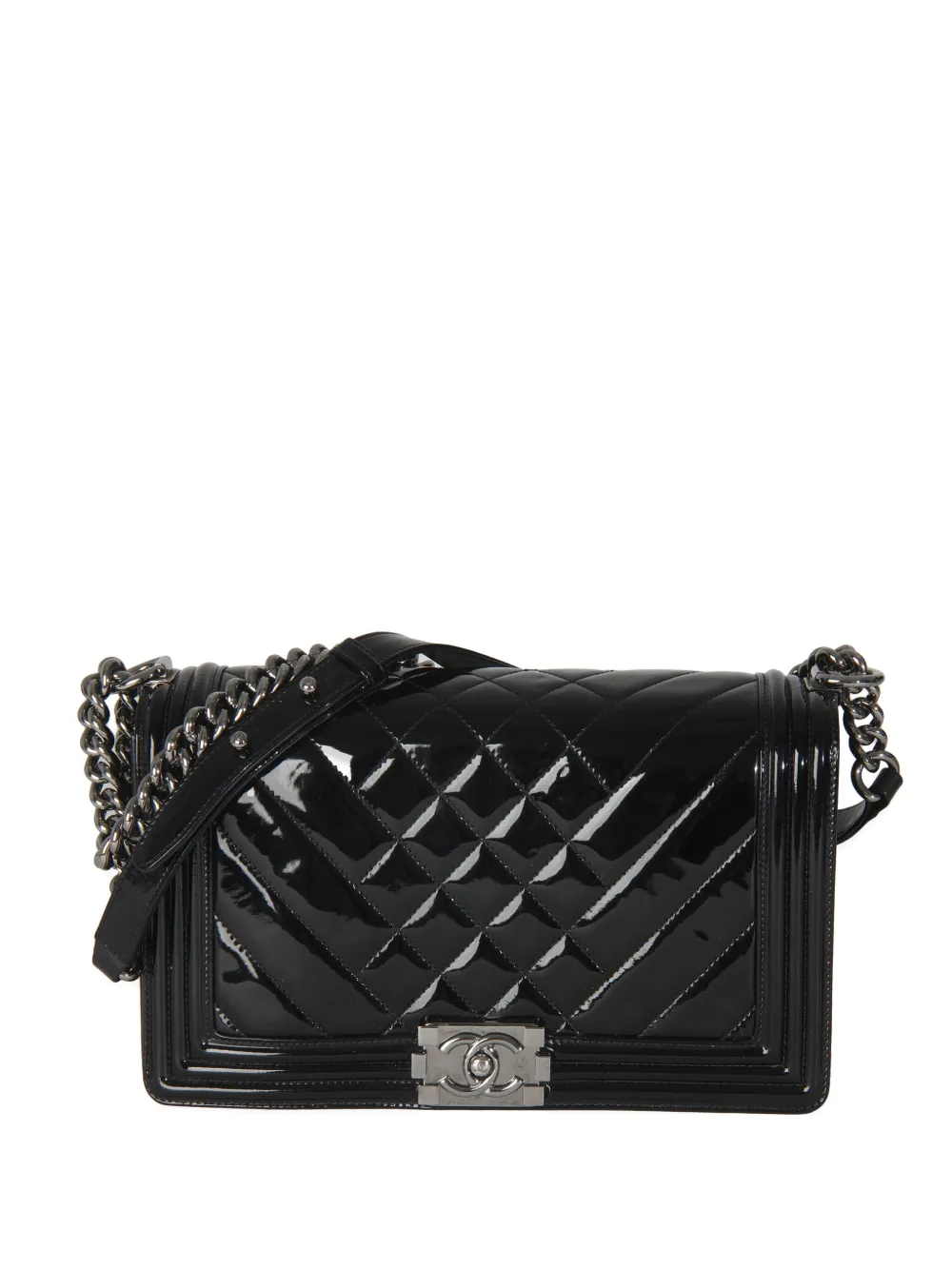 CHANEL Pre-Owned 2011 medium Old Boy shoulder bag - Nero