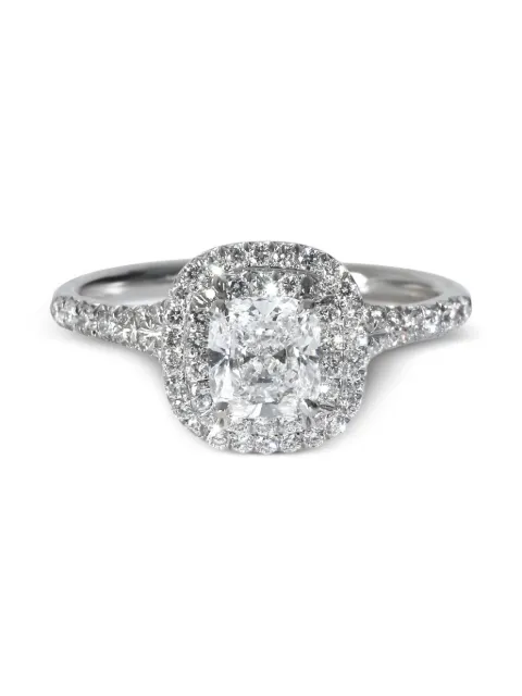 Tiffany & Co. Pre-Owned platinum Soleste diamond ring