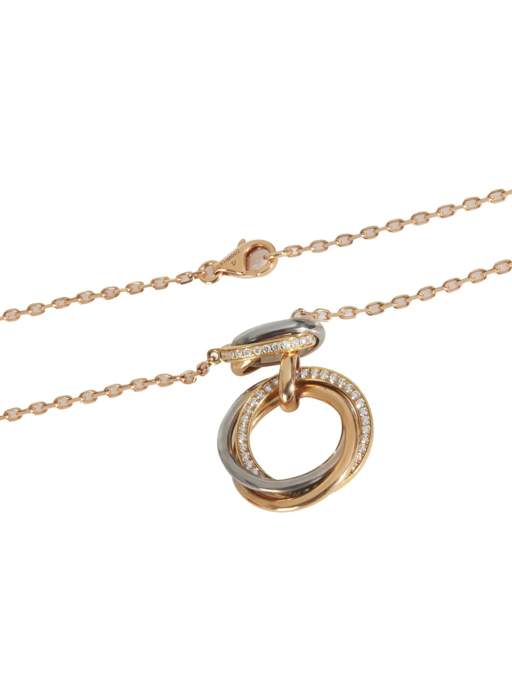 Cartier 18K white gold 3-Tone Trinity necklace | Pre-Owned | Image 2