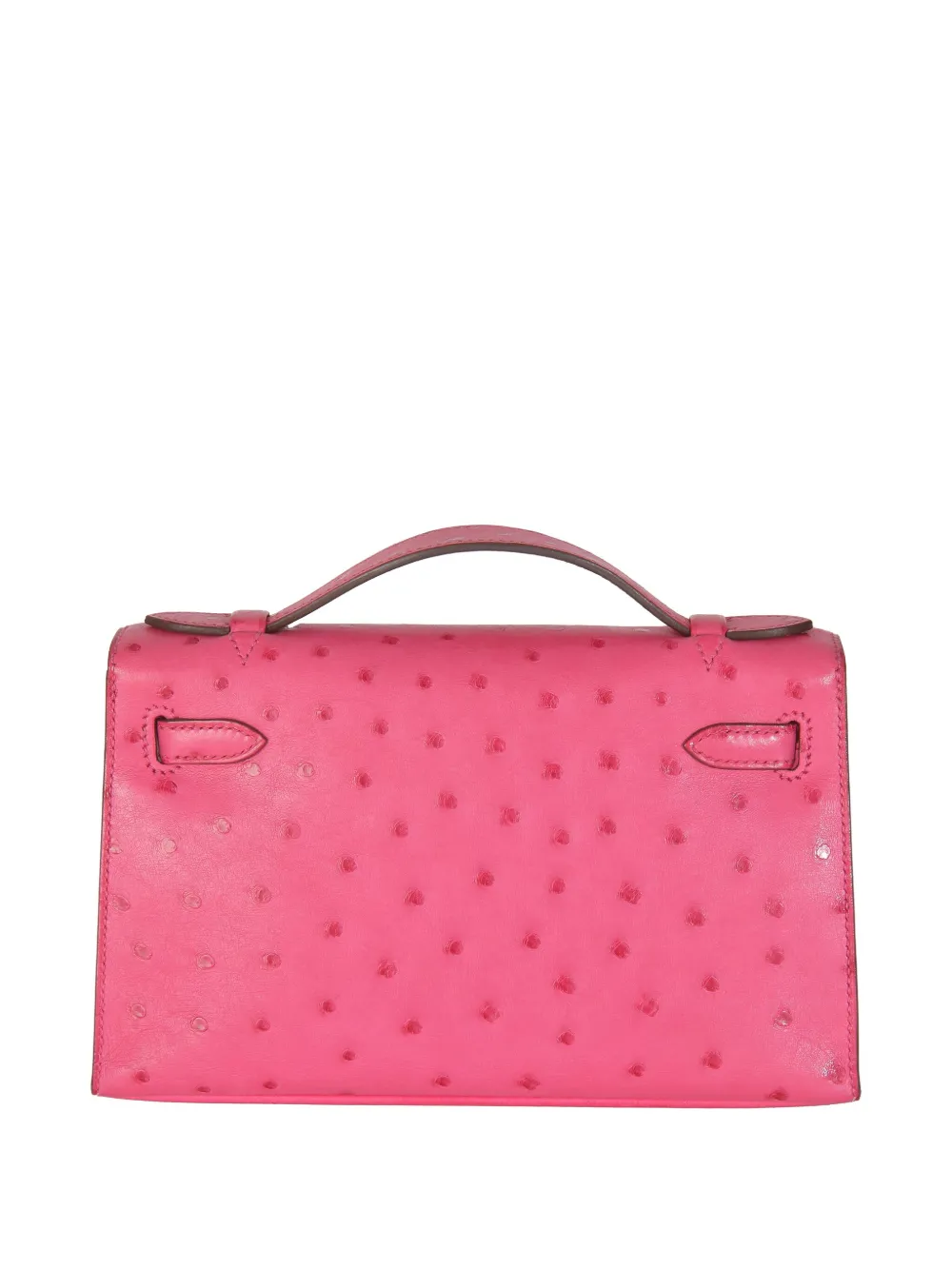 Hermès Pre-Owned 2019 Ostrich Kelly Pochette bag | Pre-Owned | Image 2