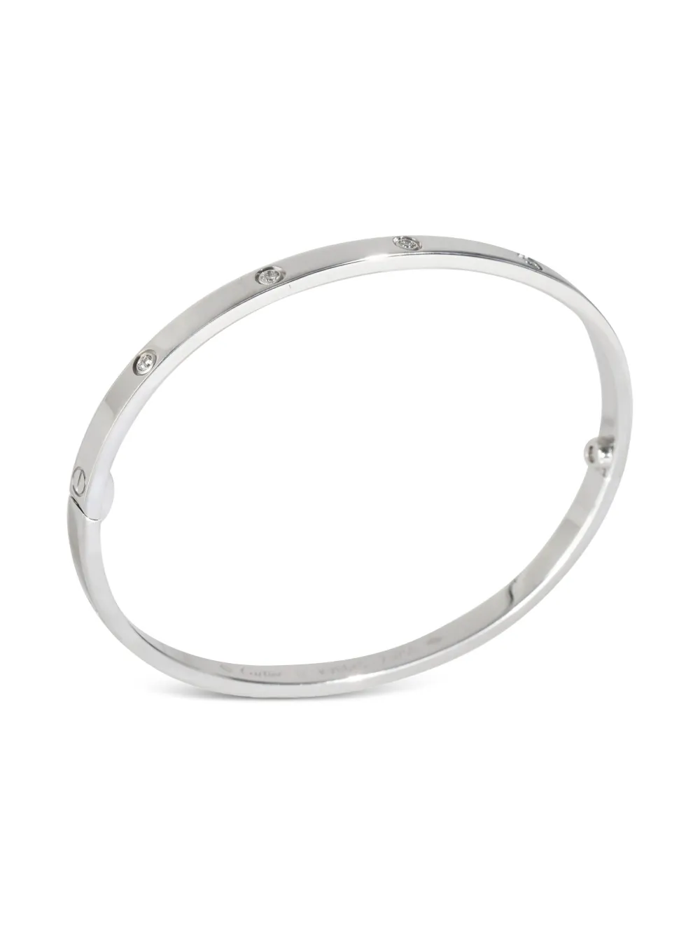 Cartier 18K white gold diamond bracelet | Pre-Owned | Image 2