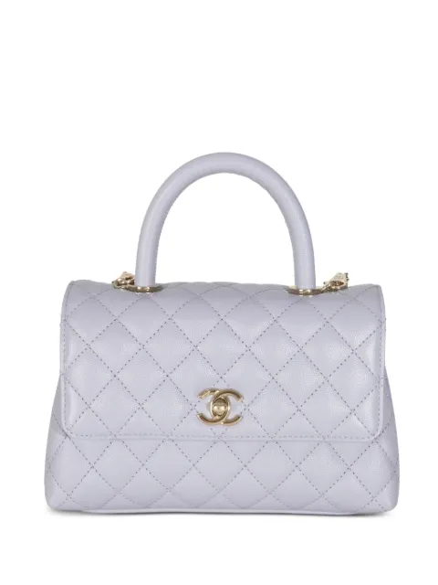 CHANEL Pre-Owned mini sac Coco à design matelassé (2021)