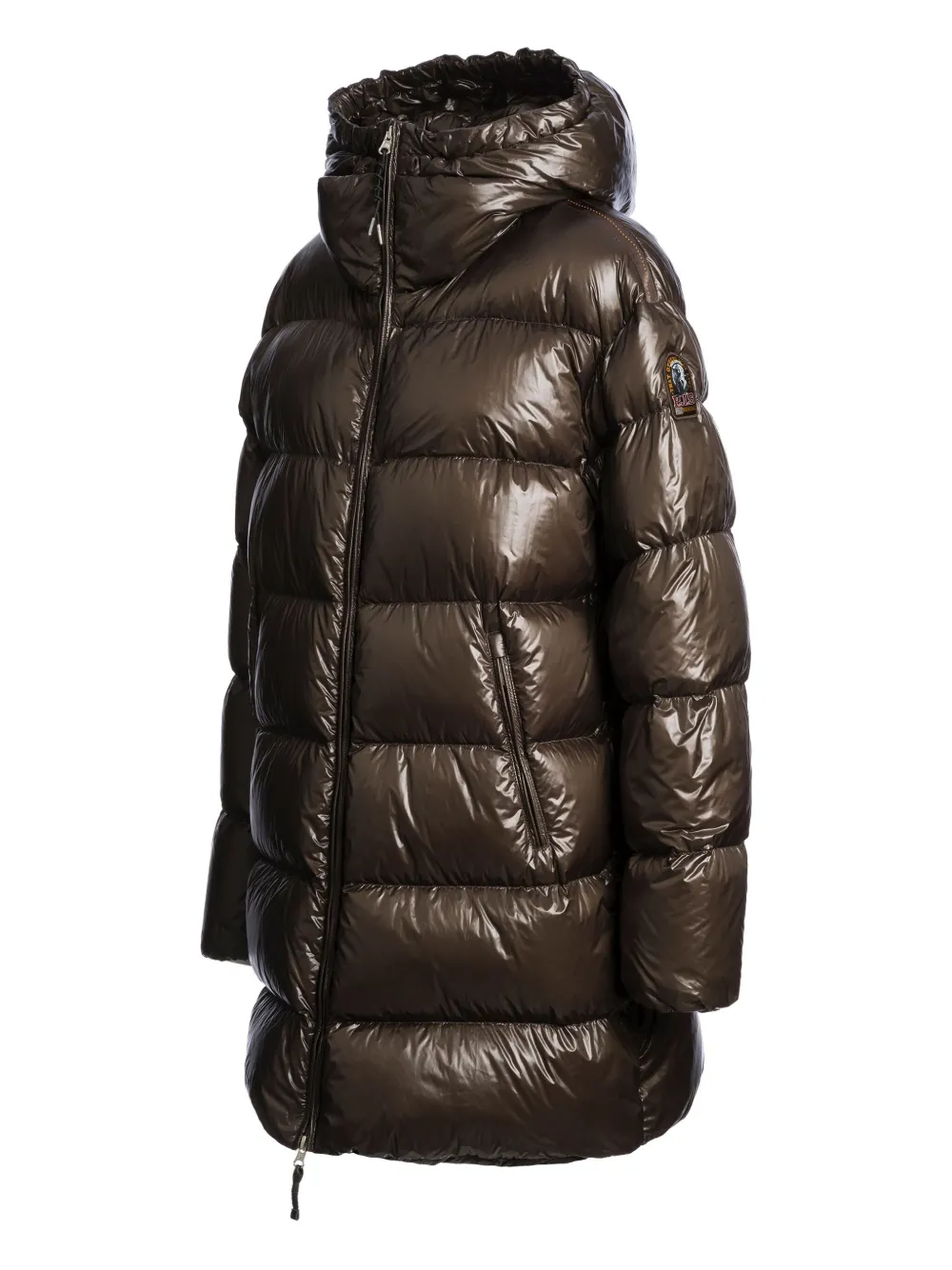 Parajumpers Gewatteerde jas met capuchon Bruin