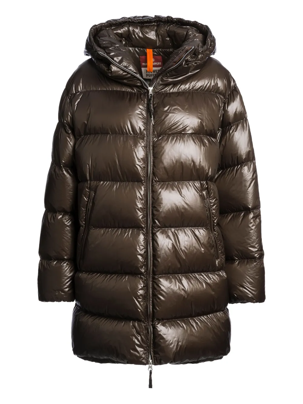 Parajumpers Gewatteerde jas met capuchon Bruin