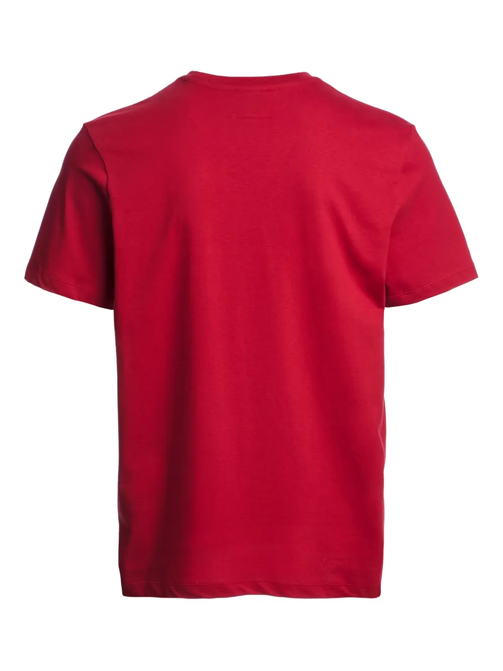 Parajumpers T-shirt met ronde hals en klein logo - Rood
