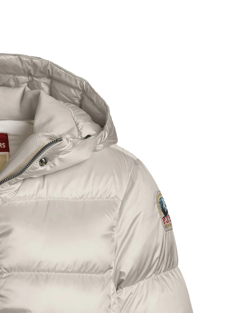 Parajumpers Mariah Hooded Down Jacket In Neutral