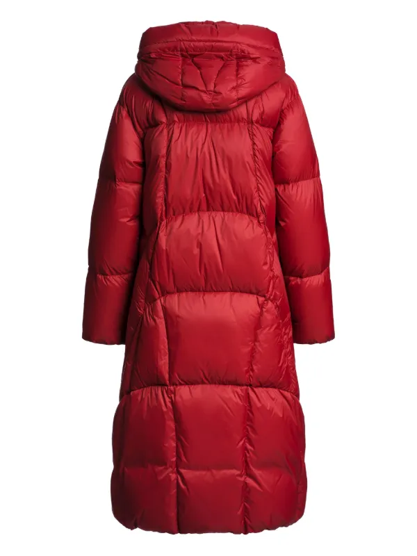 Parajumpers Hooded Quilted Down Coat Red FARFETCH PH