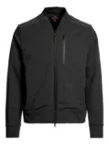 Parajumpers logo-patch bomber jacket - Black