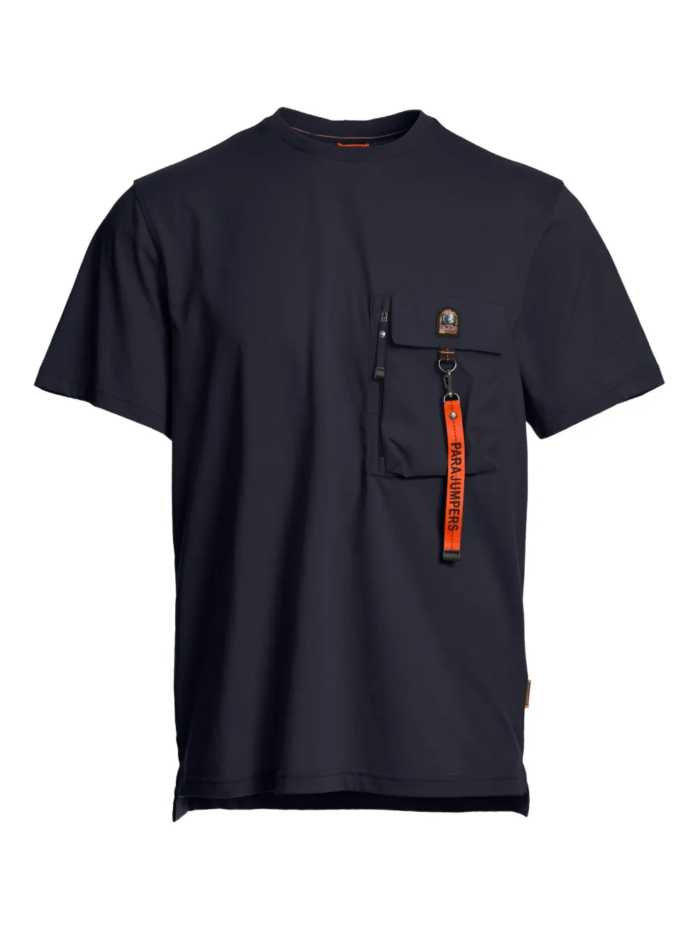 Parajumpers T-shirt met borstzak Zwart