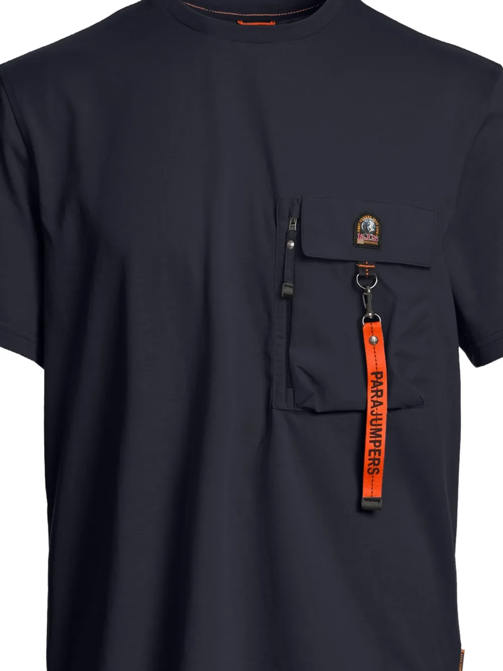 Parajumpers T-shirt met borstzak Zwart