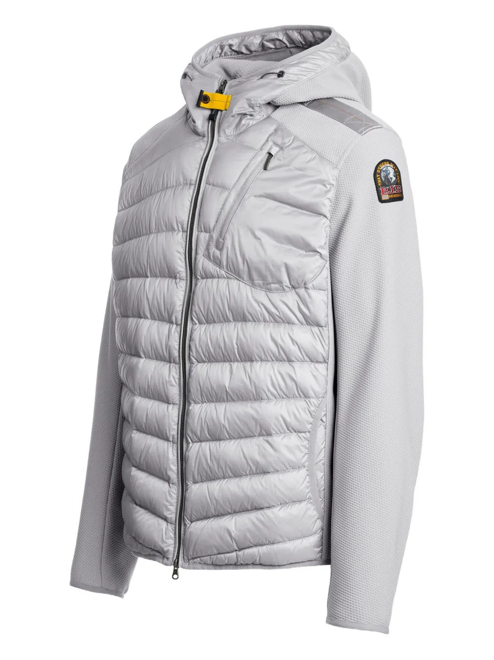 Parajumpers Nolan Quilted Hooded Jacket In Gray