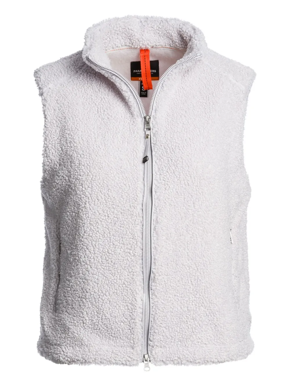 Parajumpers Gilet met hoge hals en rits Wit