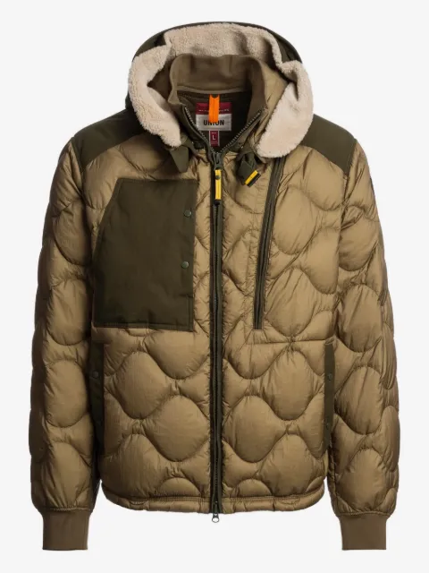 Parajumpers quilted hooded jacket