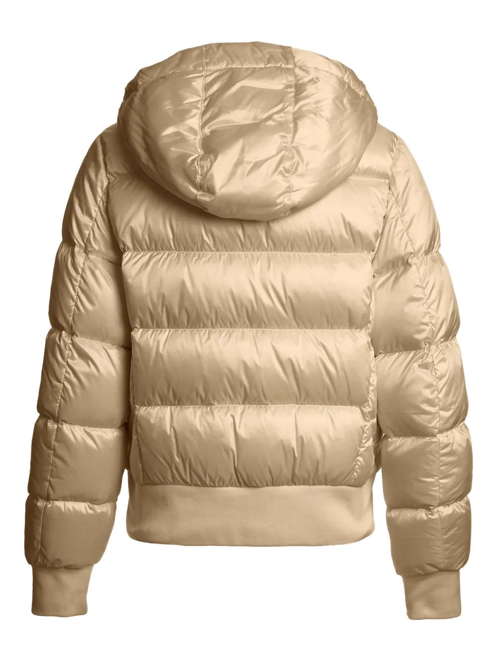 Parajumpers Hooded Quilted Jacket In Neutral