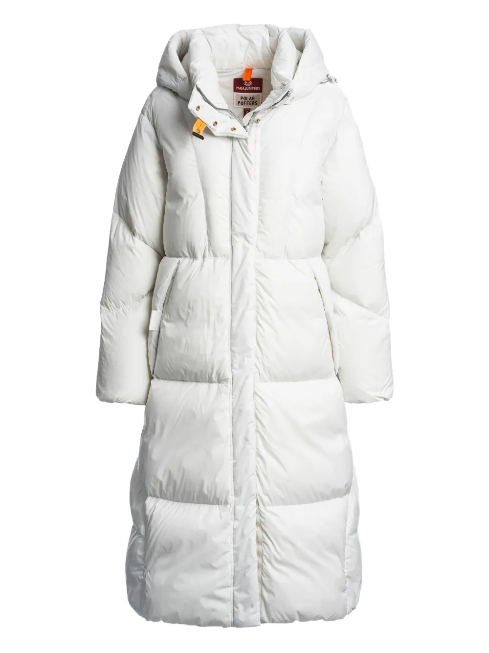 Parajumpers Gewatteerde jas met capuchon Wit