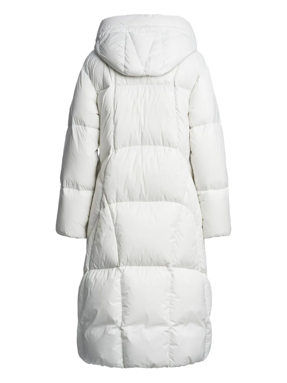 Parajumpers Gewatteerde jas met capuchon - Wit