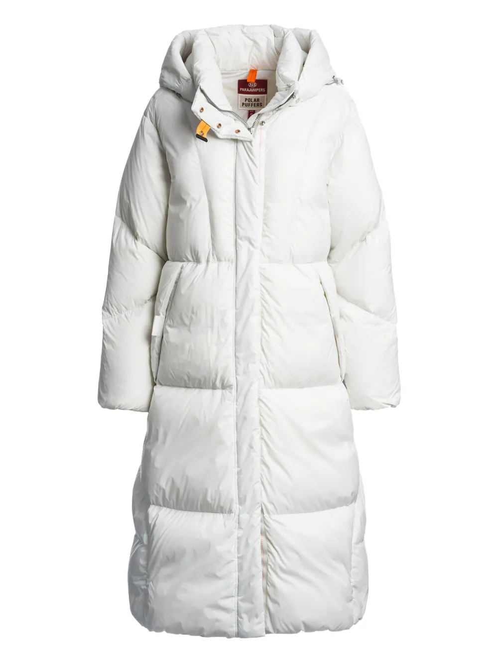 Parajumpers Gewatteerde jas met capuchon Wit