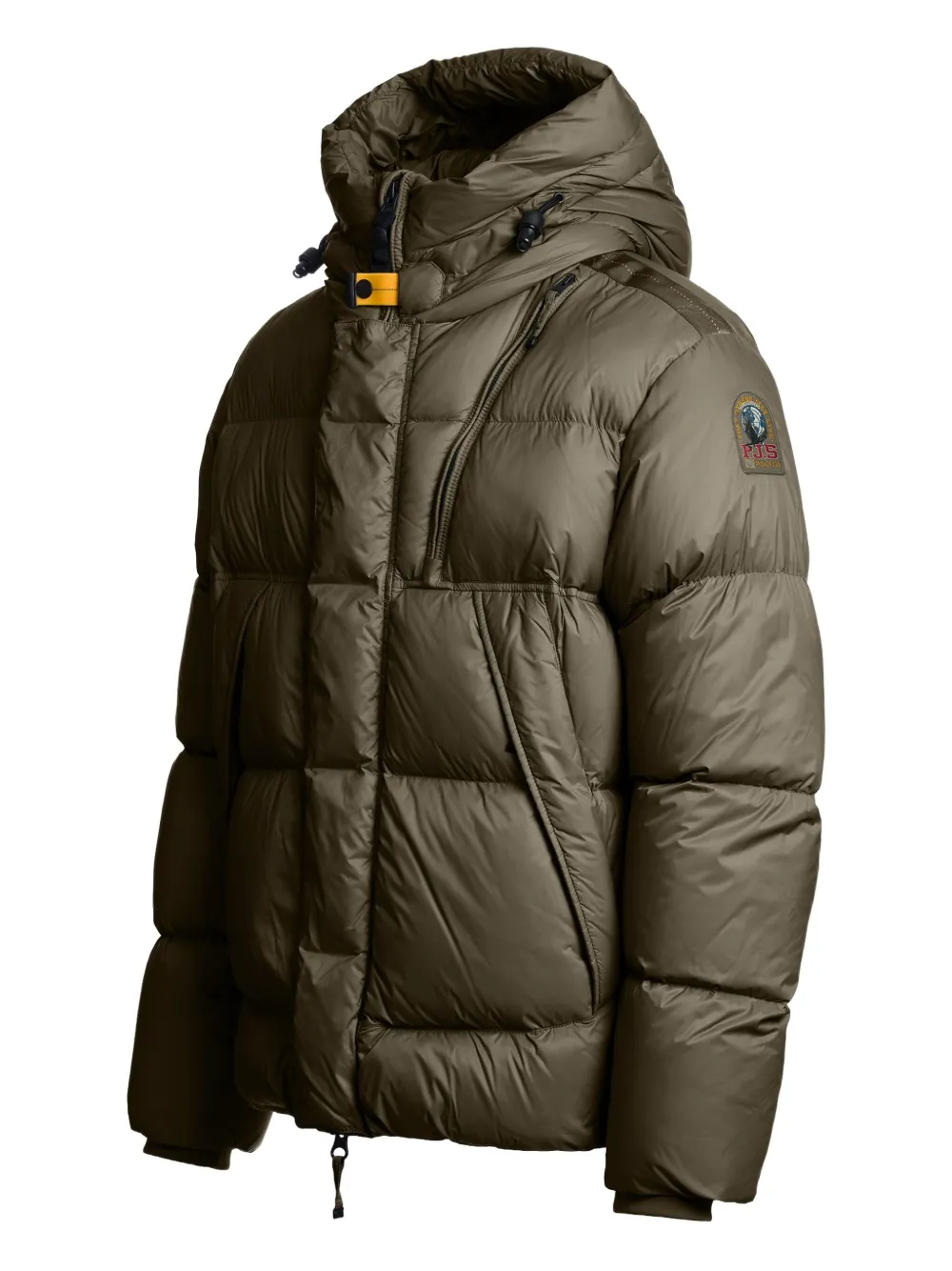 Parajumpers Cloud gewatteerd jack met capuchon Groen