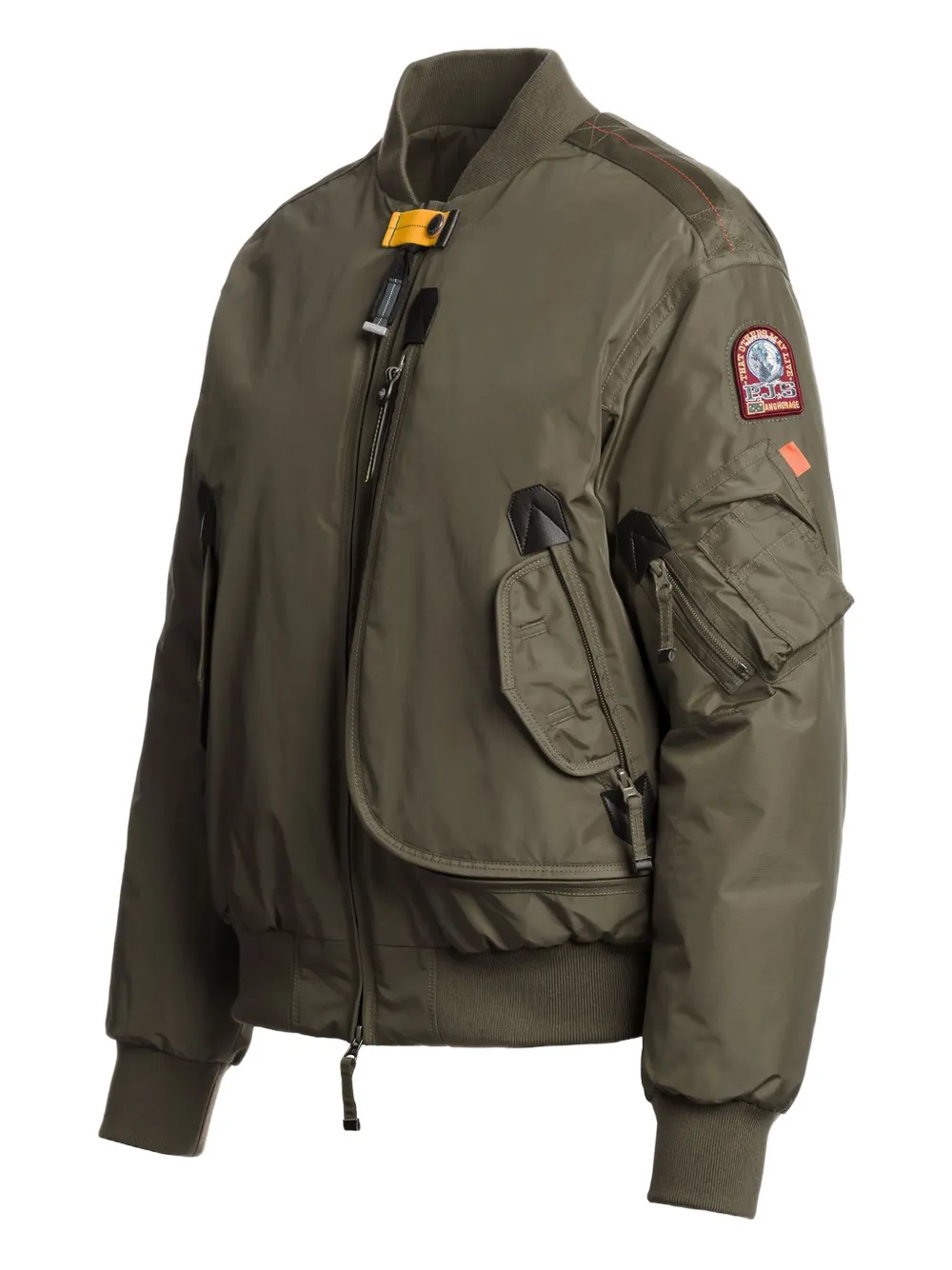 Parajumpers Bomberjack met zakdetail Groen