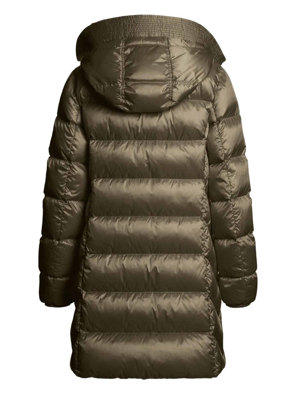 Parajumpers Marion Hooded Quilted Coat In Green
