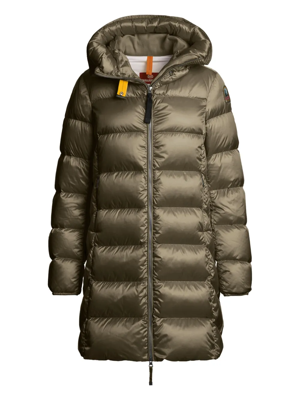 Parajumpers Marion Hooded Quilted Coat In Green