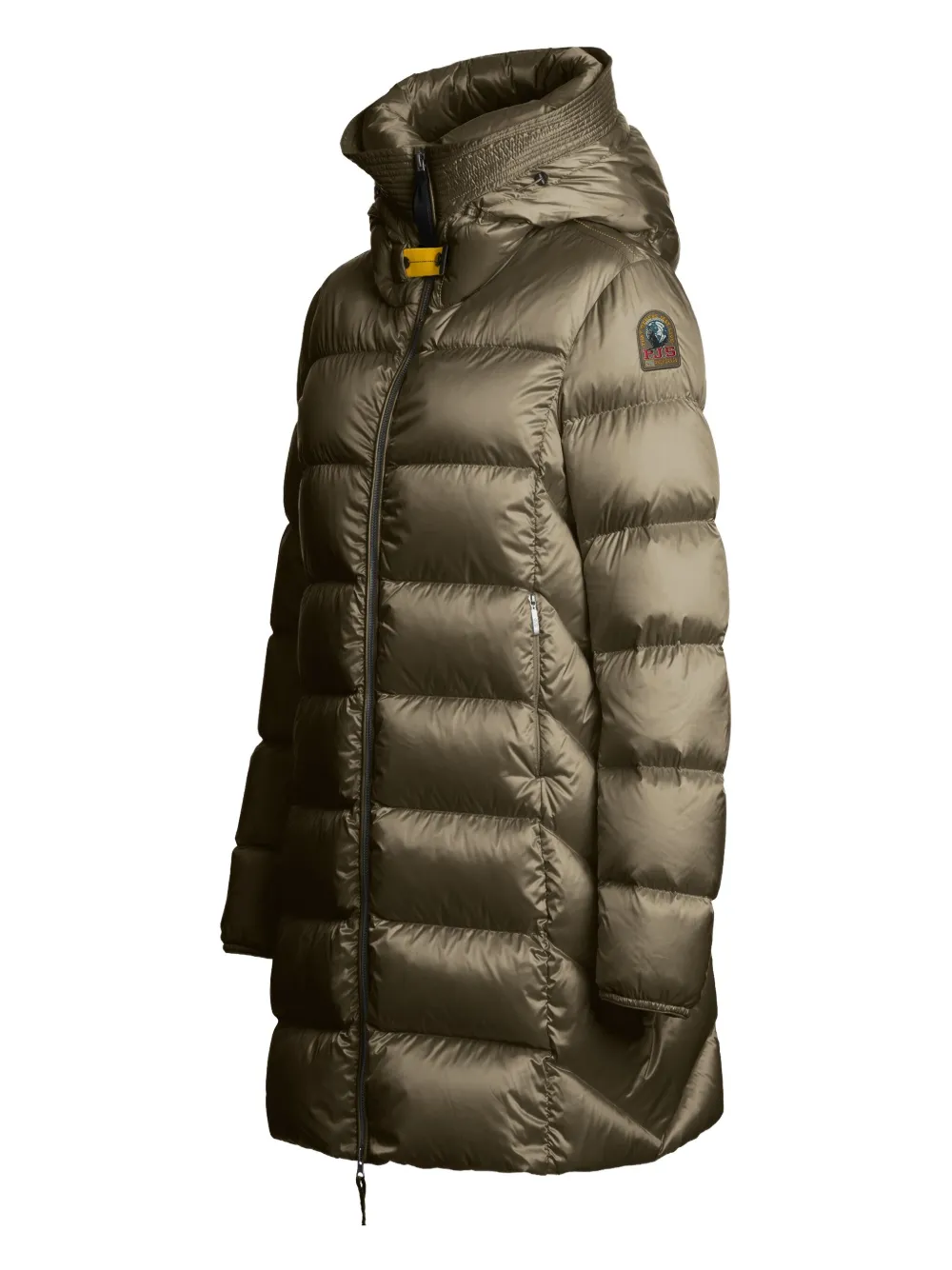 Parajumpers Marion Hooded Quilted Coat In Green
