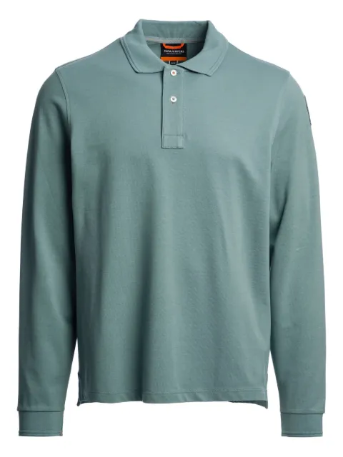 Parajumpers long-sleeve cotton polo shirt