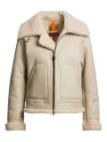 Parajumpers Gialean shearling-collar zip jacket - Neutrals