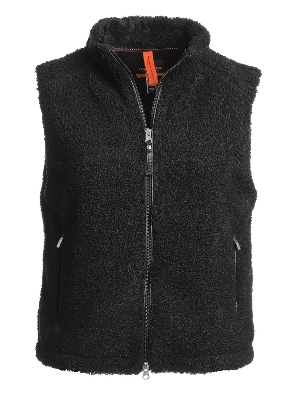 Parajumpers Spencer met hoge hals en rits Zwart