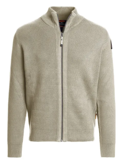 Parajumpers Manny ribbed zip-up cardigan