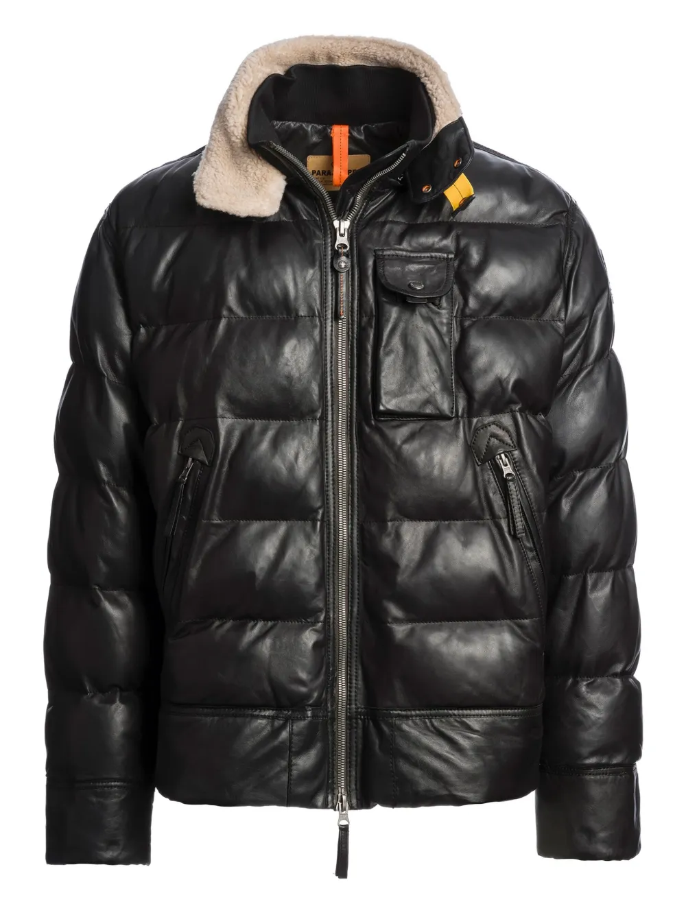 Parajumpers Gian レザージャケット - ブラック Parajumpers Gian レザージャケット - ブラック