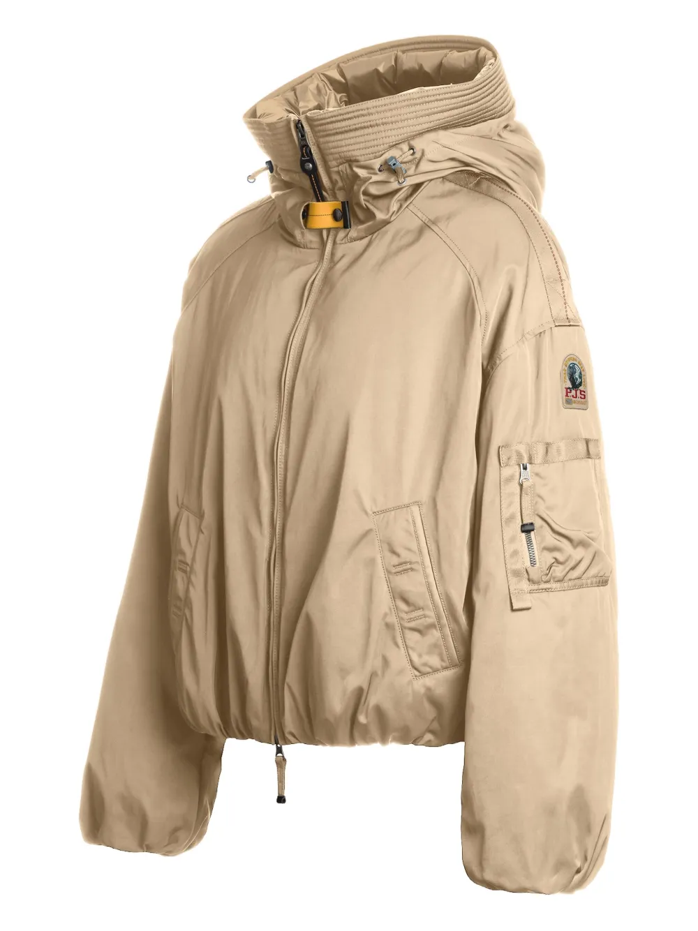 Parajumpers Naadz Hooded Bomber Jacket In Neutral
