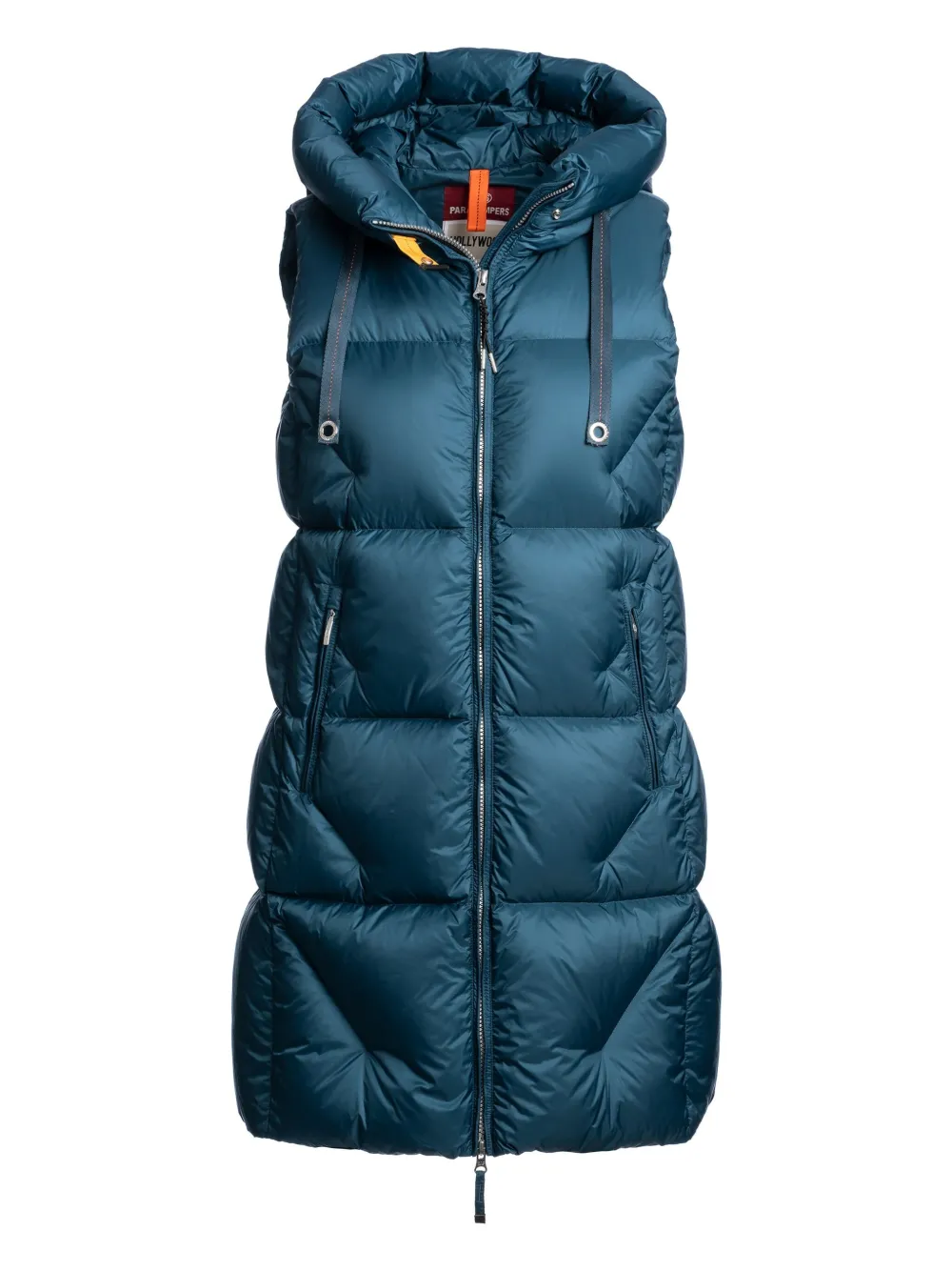 hooded quilted vest