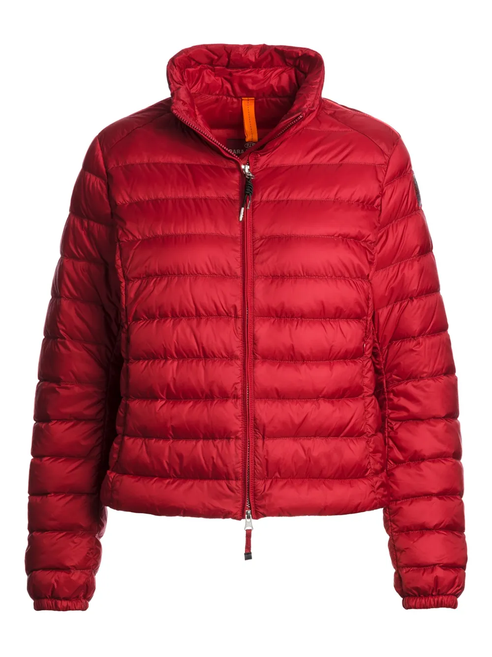 Parajumpers Emilia Cropped Down Jacket In Red