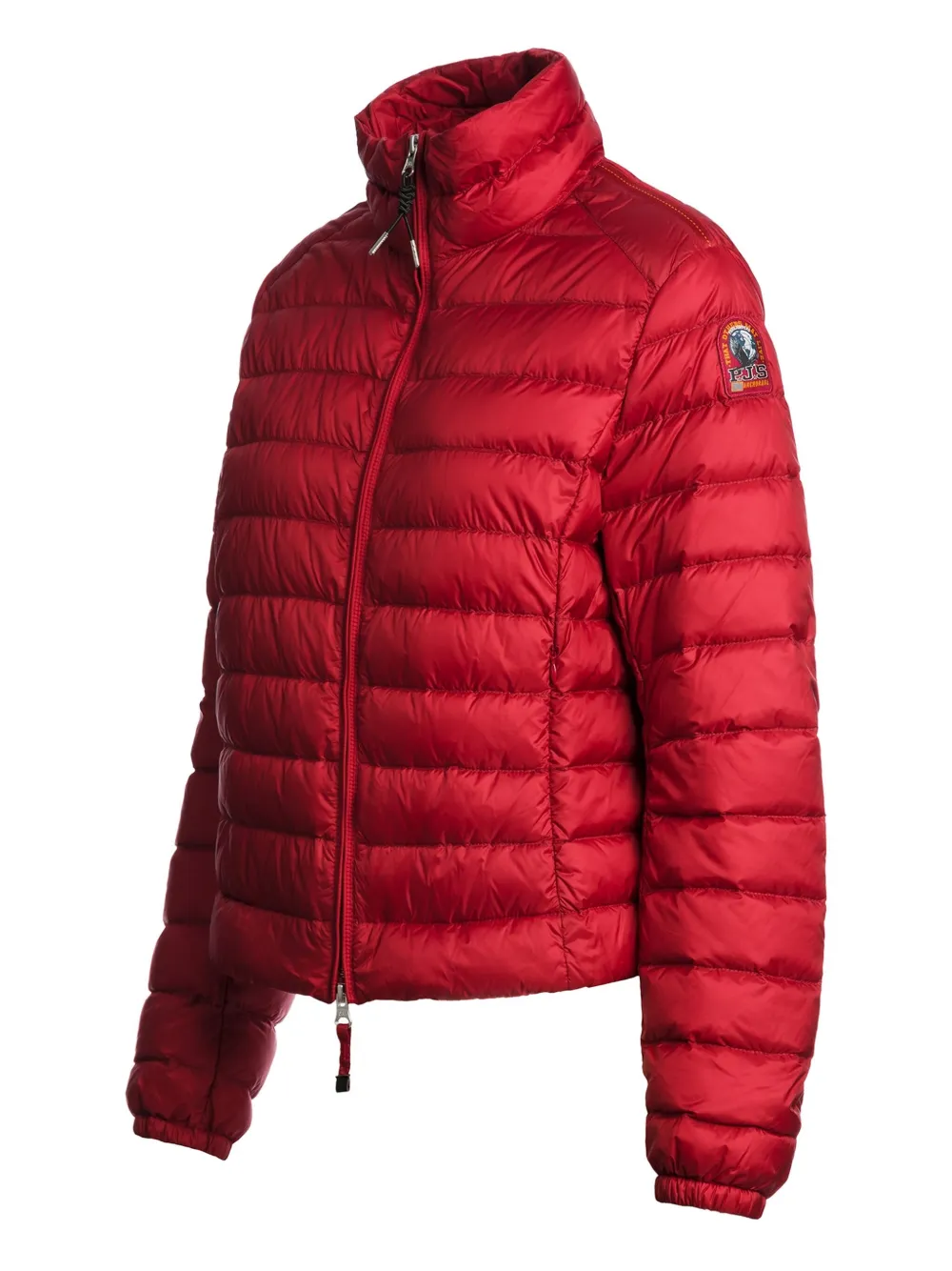 Parajumpers Emilia Cropped Down Jacket In Red