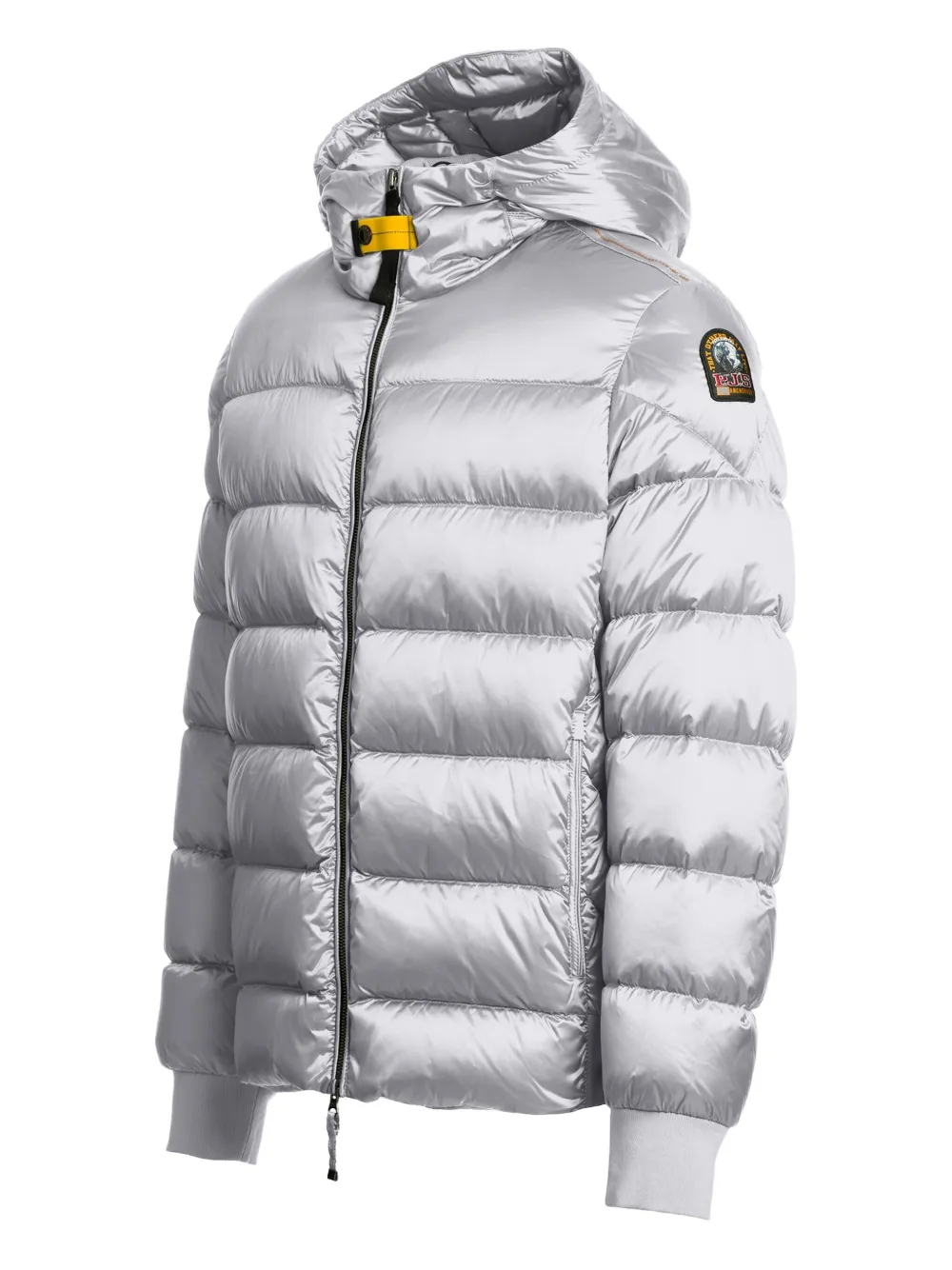 Parajumpers Pharell Hooded Quilted Jacket In Gray