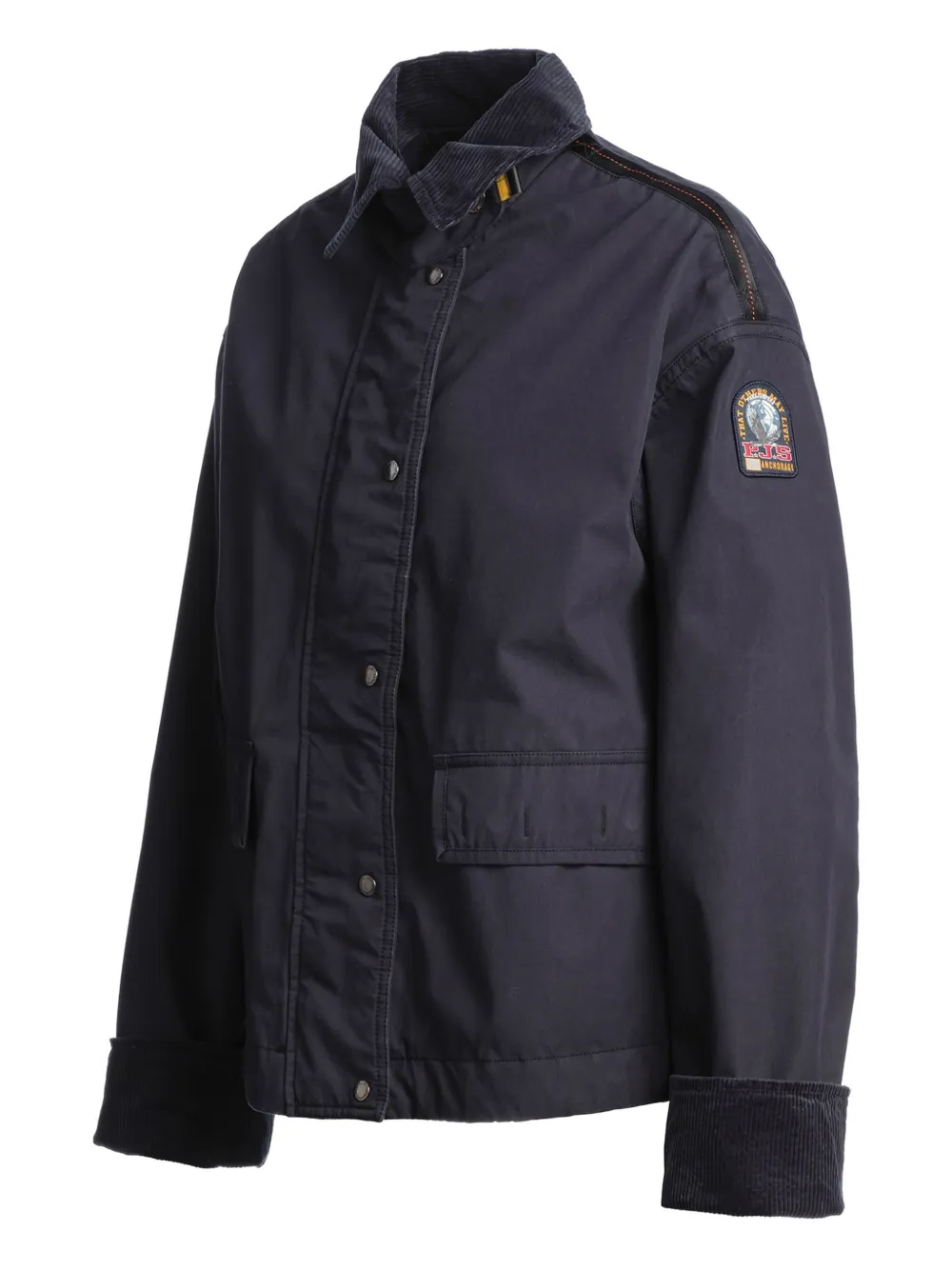 Parajumpers Cropped jack met print Blauw