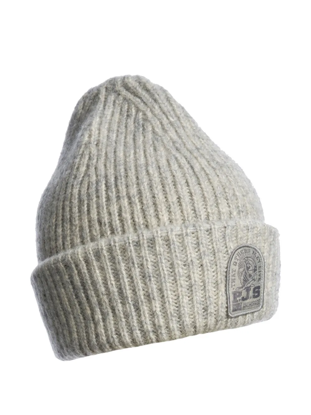 ribbed-knit beanie