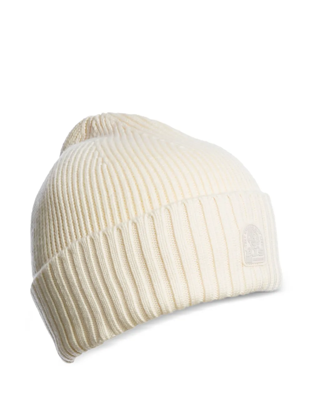 Parajumpers Ribbed-knit Beanie In White